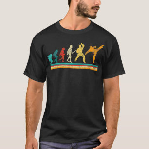 T-shirt Evolution Du Karate Martial Arts Entraîneur Karate