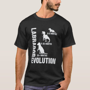 T-shirt Évolution du Labrador Retriever pour un propriétai