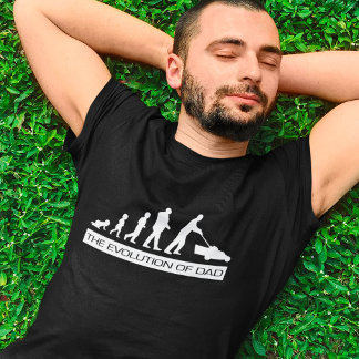 T-shirt Evolution du père - Fête des pères
