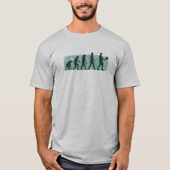 T-shirt Évolution du Pickleball (Devant)