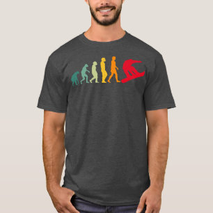 T-shirt Évolution du snowboard drôle snow board expert W