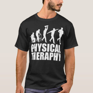 T-shirt Évolution Du Thérapeute Physique