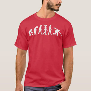 T-shirt Évolution d'un Bowler à dix broches T