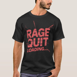 T-shirt Évolution d'un joueur et abandon en colère - Gami 