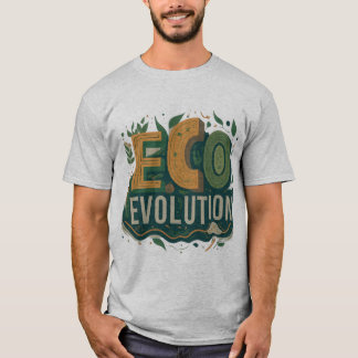 T-shirt Évolution écologique