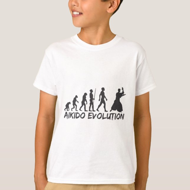 T-shirt Evolution Funny (Devant)