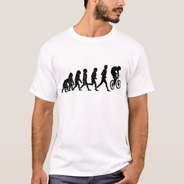 T-shirt Évolution inclinée (Devant)