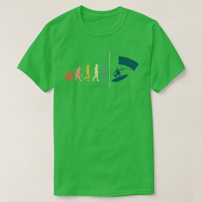 T-shirt Évolution Kitesurfing (Design devant)