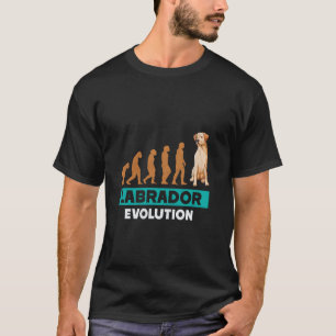T-shirt ÉVOLUTION LABRADOR Retriever Labrador Drôle Chien