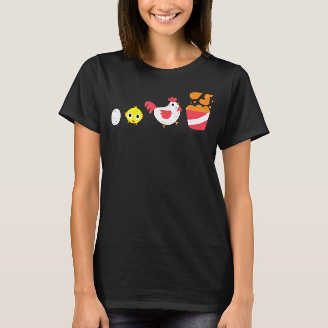 T-shirt Evolution - OEufs (Devant)