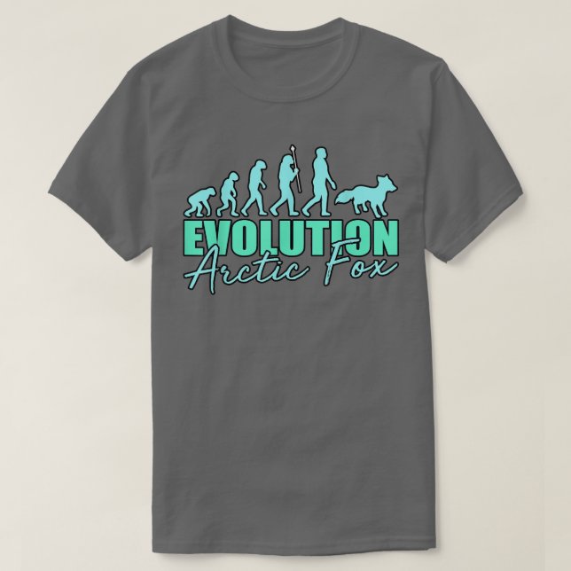 T-shirt Evolution Of Arctic Foes 1057  (Design devant)