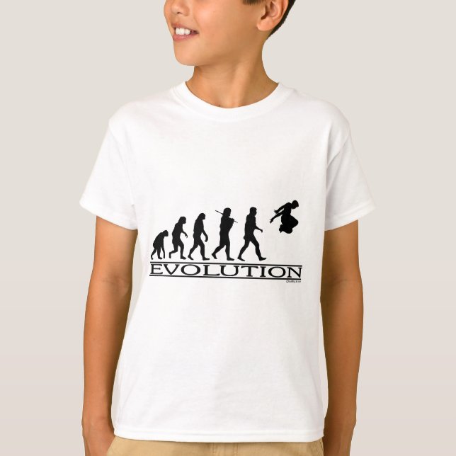 T-shirt Évolution Parkour (Devant)
