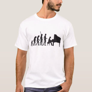 T-shirt evolution piano