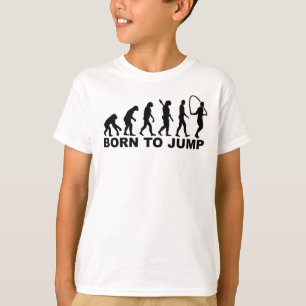 T-shirt Évolution soutenue à la corde de saut