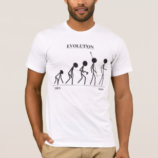 T-shirt Évolution Stickman