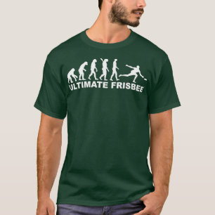T-shirt Évolution ultime de Frisbee