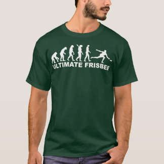 T-shirt Évolution ultime de Frisbee