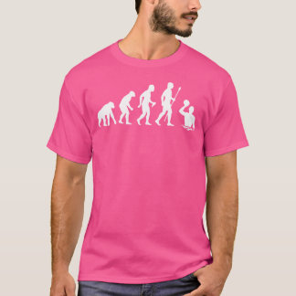 T-shirt Evolution Water Polo Player Funny Water Sports Wat
