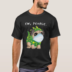 T-shirt Ew Carlin Dragon Visage Masque