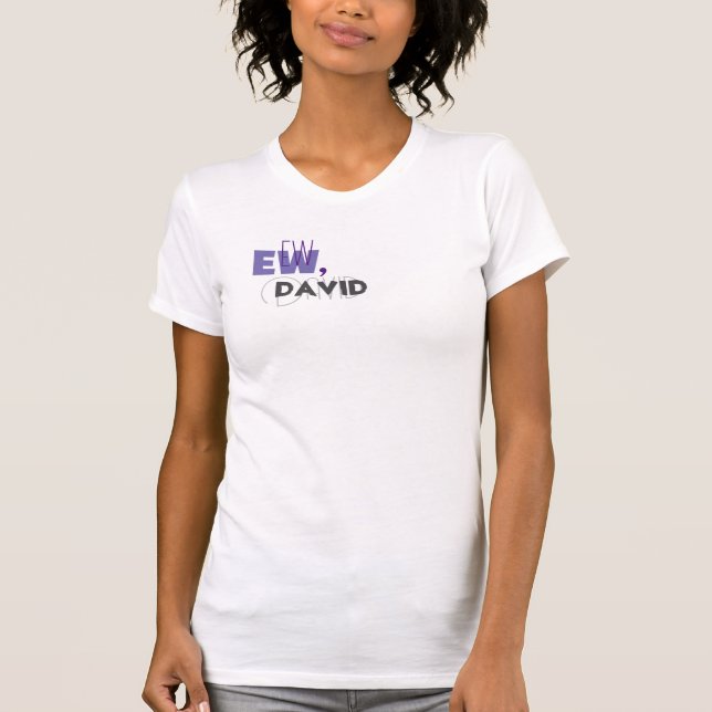 T-SHIRT EW, DAVID (Devant)