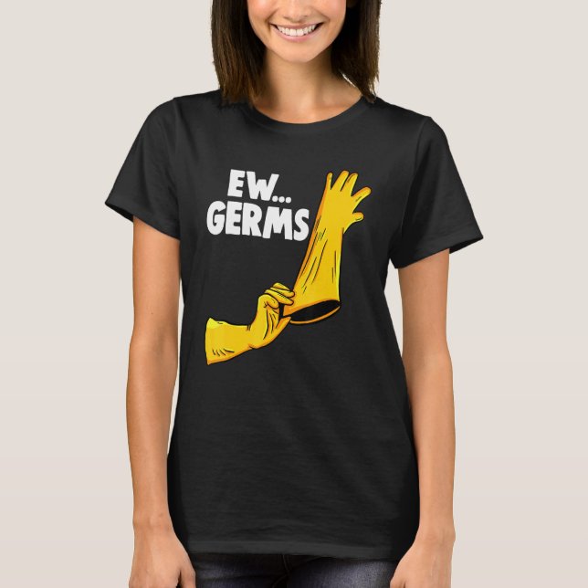 T-shirt EW Germs Women Cleaning Team (Devant)
