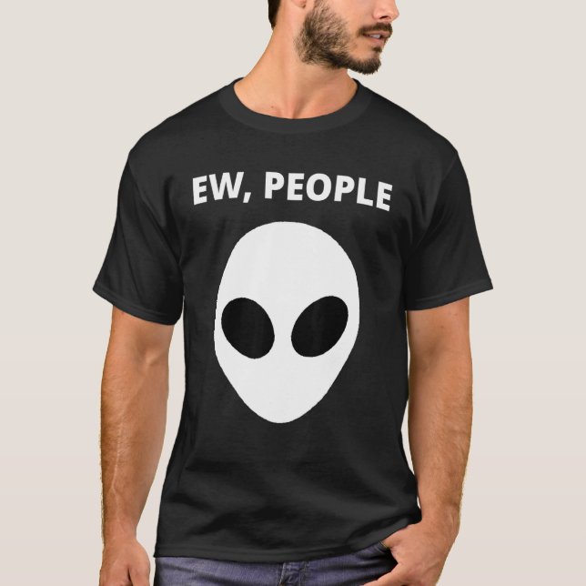 T-shirt Ew People     Alien (Devant)