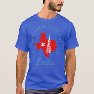 T-shirt Ewing Oil Co Est 1930 Dallas Texas