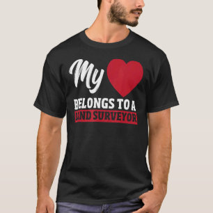 T-shirt Examen d'arpentage Enregistreur foncier Arpent
