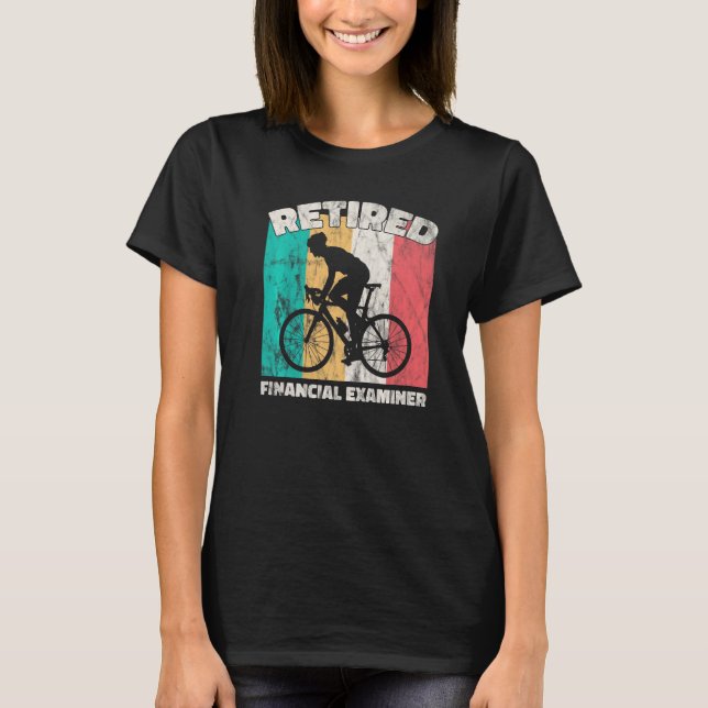 T-shirt Examen financier à la retraite (Devant)