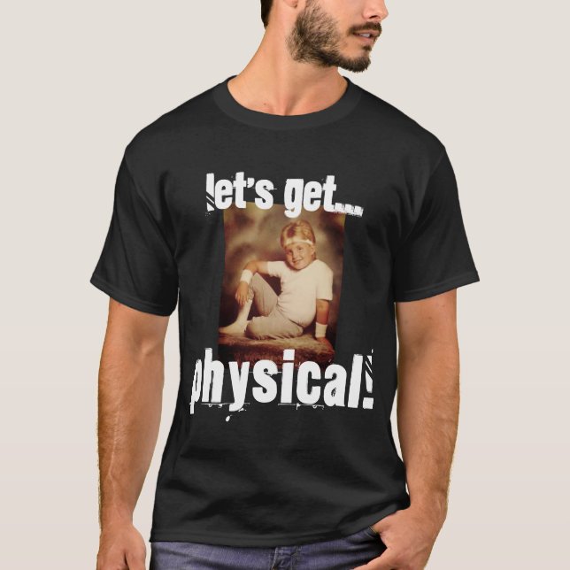 T-shirt Examen médical de jet de J (Devant)