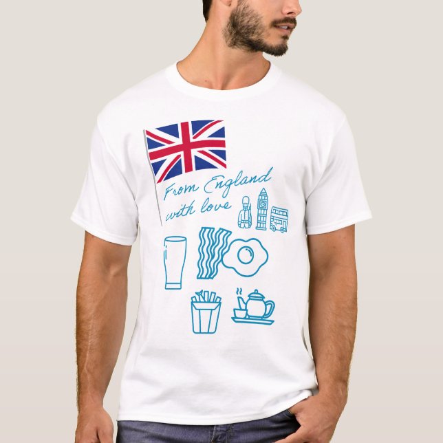 T-shirt EXANGLIA (Blue) Basic (Devant)
