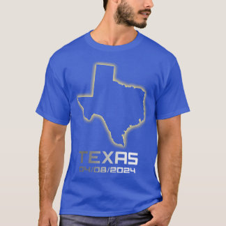 T-shirt Exas cool Amérique Astronomie Total Solaire Eclips