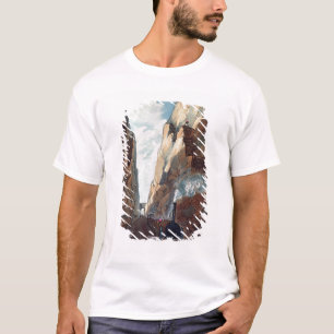 T-shirt Excavation de bâti olive, milles de