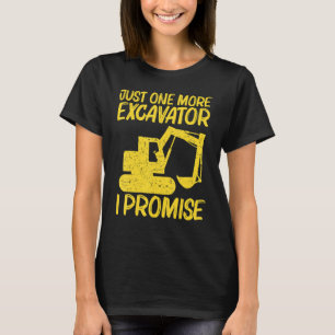 T-shirt Excavatrice Cool Pour Hommes Femmes Opéra Équipeme