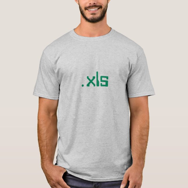 T-shirt Excel Spreadshirt (Devant)