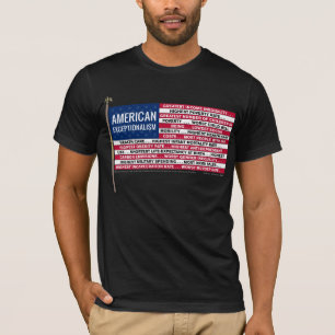 T-shirt Exceptionalism américain ?