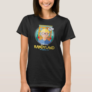 T-shirt excité d'illustration de Gilson de dames