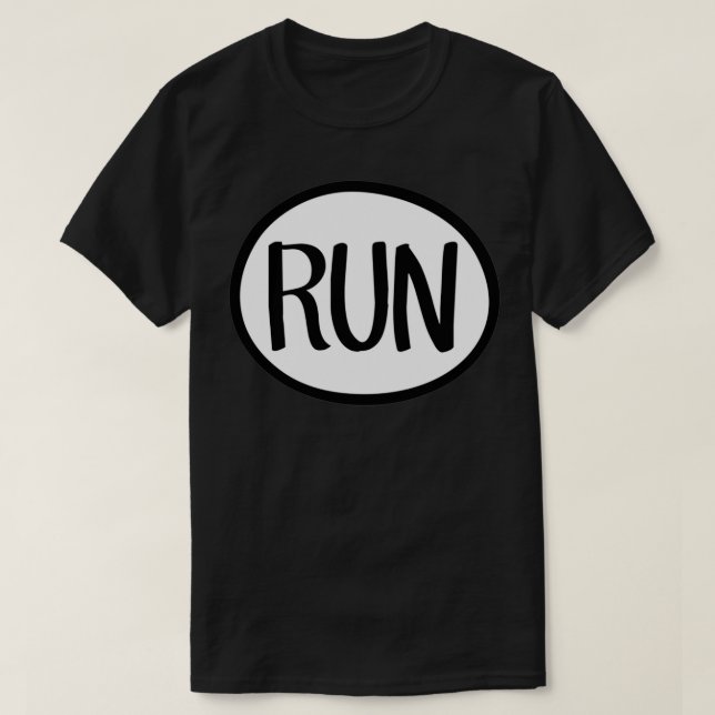 T-shirt Exécuter (Design devant)