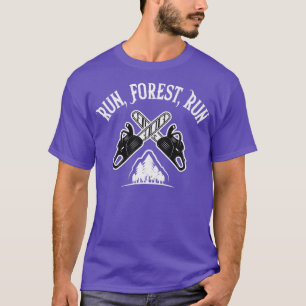 T-shirt Exécuter la gestion des forêts