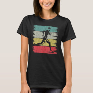 T-shirt EXÉCUTION 365 Hommes Vintages Rétro Coureur G