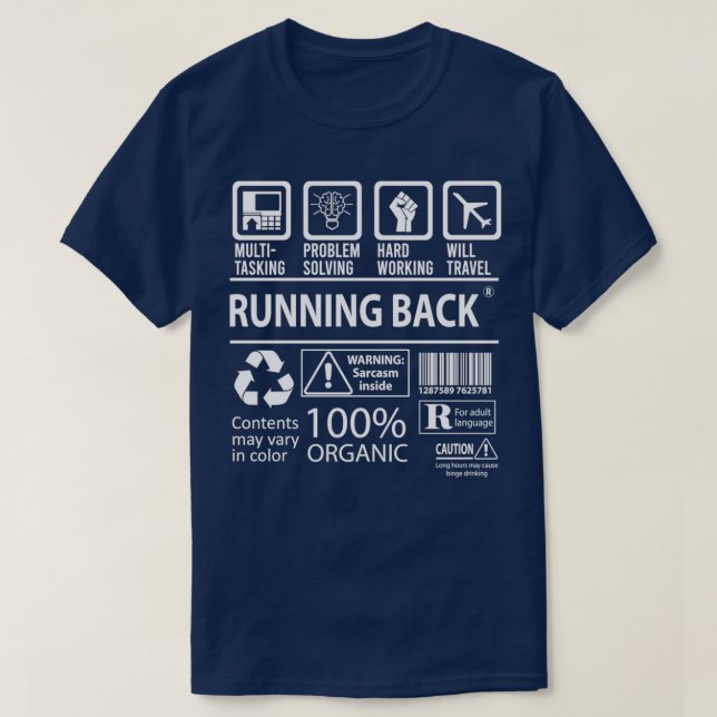 T-shirt Exécution de l'article cadeau de travail certifié  (Design devant)