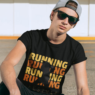 T-shirt Exécution   Lancer Lover Jogging