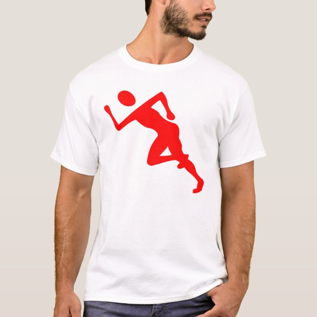 T-shirt Exécution - Rouge (Devant)