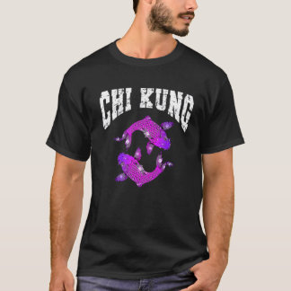 T-shirt Exercice De Guérison Chinois Chi Kung Avec Chikung