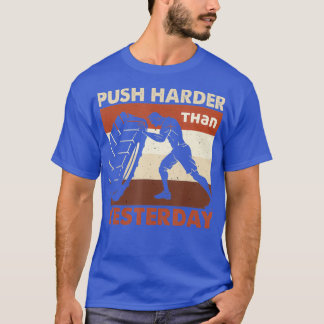 T-shirt Exercice De Gymnastique - Levant De Force - Push P