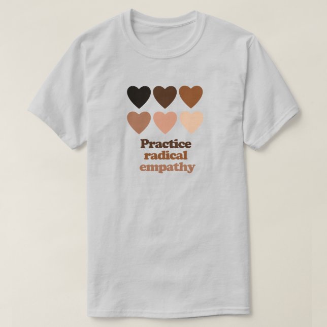 T-shirt Exercice d'empathie radicale (Design devant)