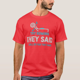 T-shirt Exercice Essayer De Raider Ils Ont Dit Drôle Exerc