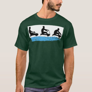 T-shirt Exercice Essayer de remorquage des chariots de lig