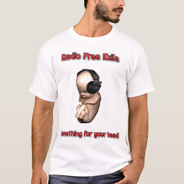 T-shirt exil sans radio (Devant)