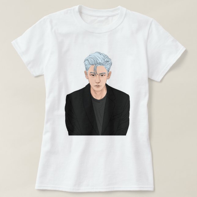 T-shirt EXO Park Chanyeol fanart (Design devant)